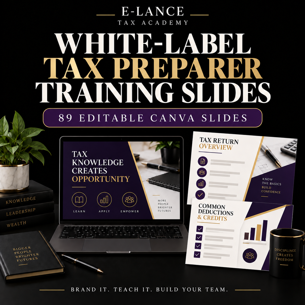 White-Label Tax Preparer Training Slides