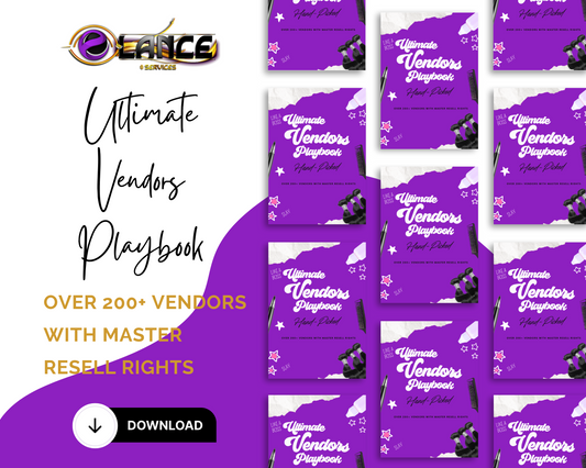 ULTIMATE VENDORS PLAYBOOK